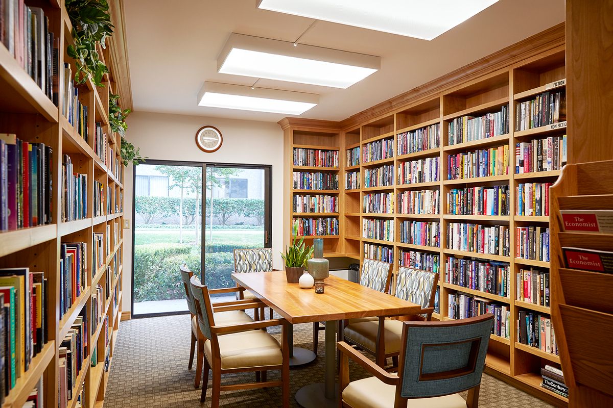 library view of the canterbury