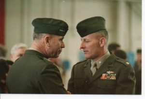 general mike ryan talking to commandant